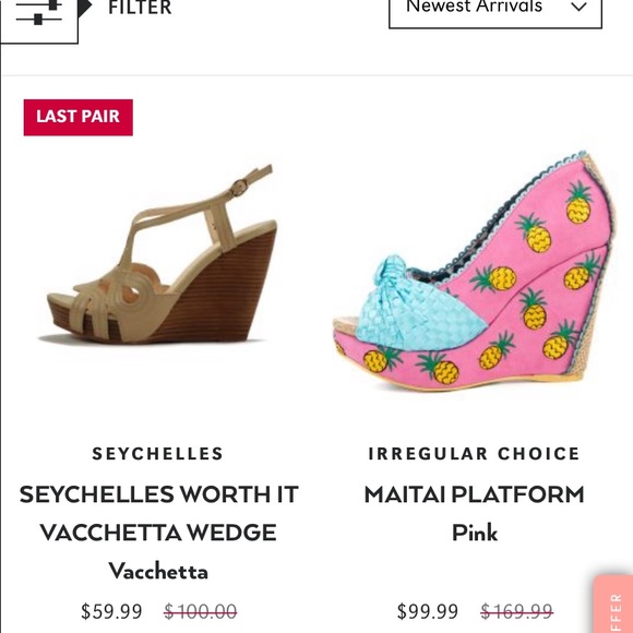 WOMENS SIZE 9 SHIEKH COLORFUL WEDGES - Picture 6 of 6